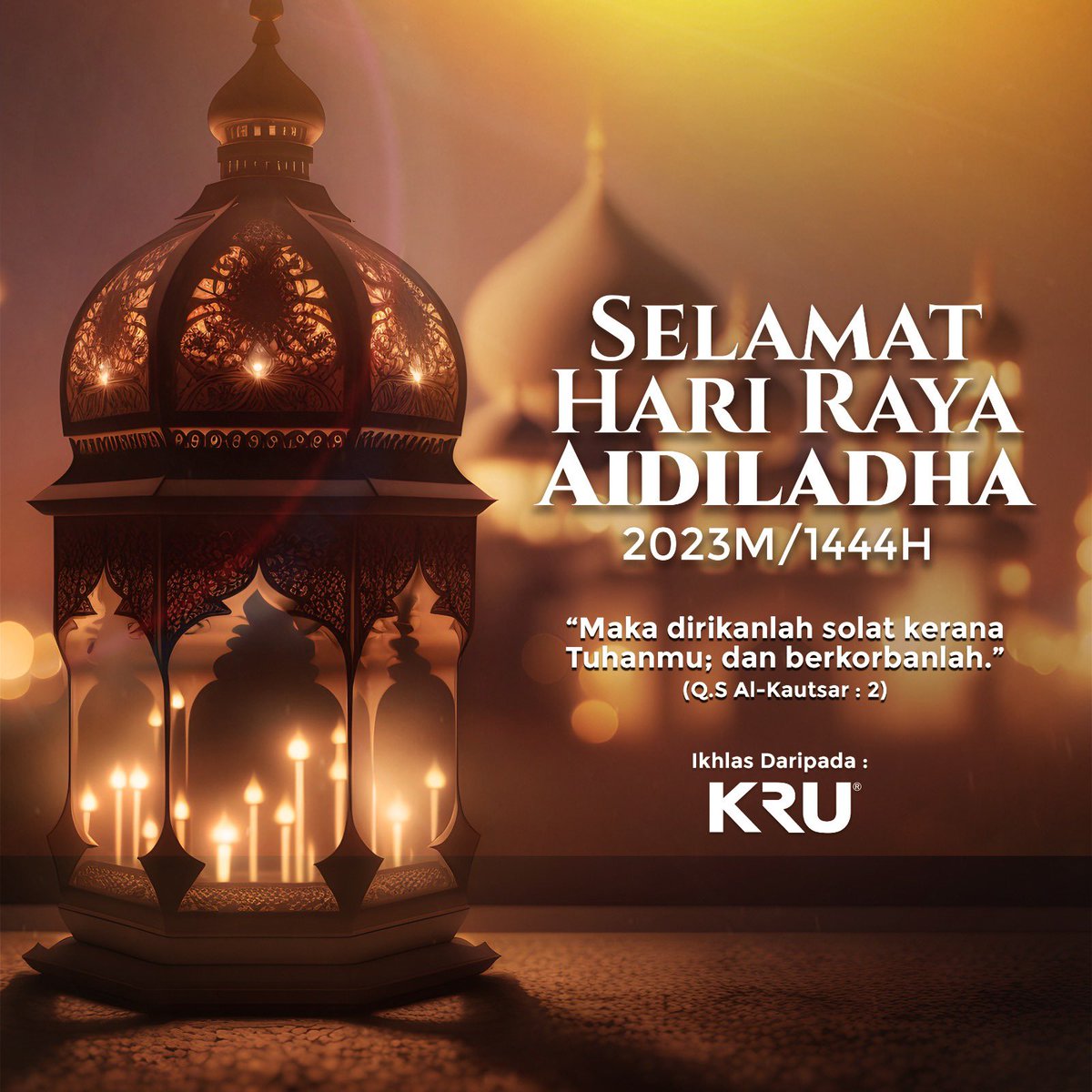 Selamat Aidiladha kepada semua