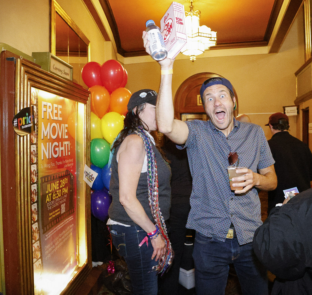 Happy #PrideMonth! Free popcorn and refreshments as attendees get seated to watch “To Wong Foo, Thanks for Everything! Julie Newmar” at <a href="/Castro_Theatre/">Castro Theatre</a> presented by Comcast, <a href="/SFBayTimes/">Bay Times</a>, &amp; <a href="/TheAcademy_SF/">The Academy SF</a> #PrideIsUniversal