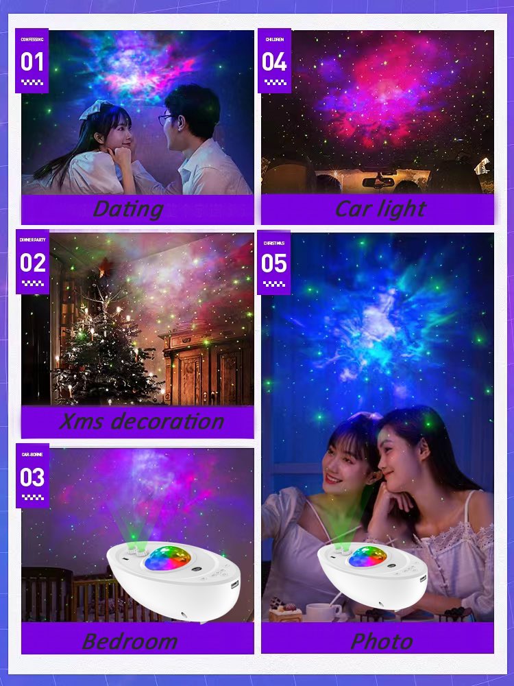 realCherryZhan's tweet photo. Galaxy projector is famous decor lighting #Ashes2023 https://t.co/l9tSTqjU3r