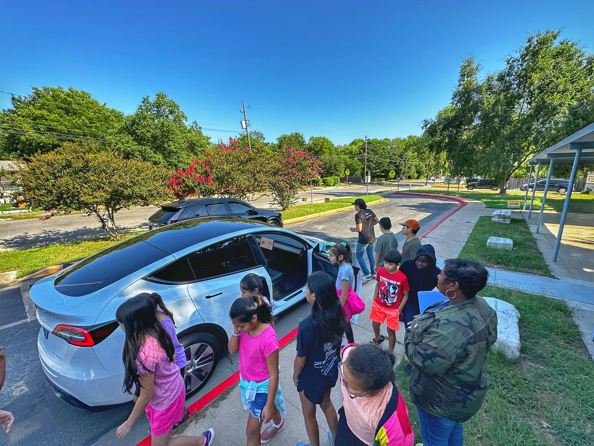 Ortega Elementary wants to thank Tesla for coming out to our Summer Steam camp, the children really enjoyed having a hands on demonstration. <a href="/Tesla/">Tesla</a>