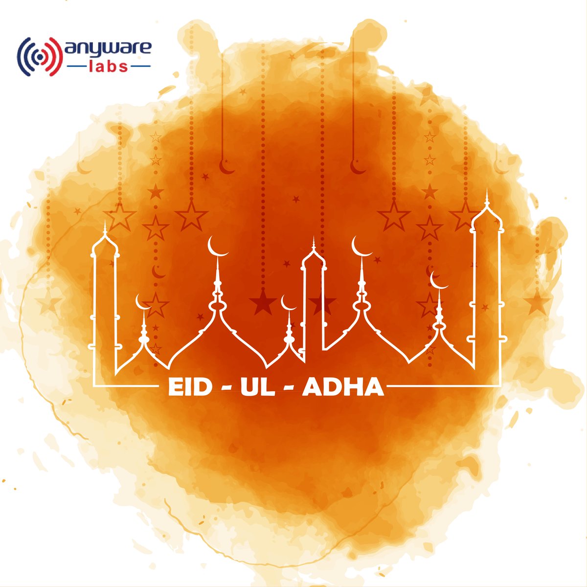 anywarelabsch's tweet image. Wishing everyone with happiness and joy.🔥

#EidMubarak 🤝🌛
#BakraEidmubarak 
#Anyware