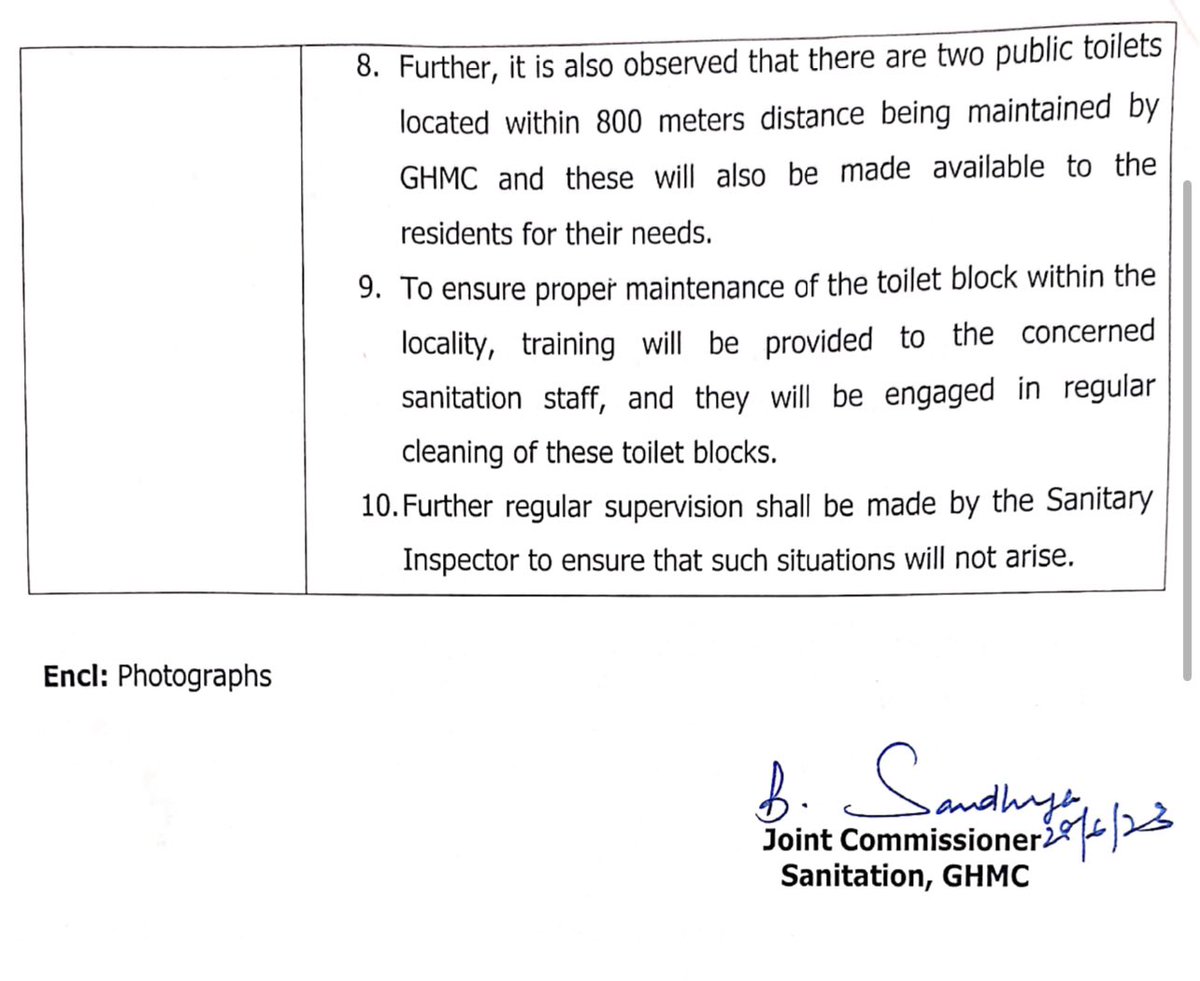 oratorgreat's tweet image. In response to @DeccanChronicle expose on how #Hyderabad is not free from #open #defecation - @GHMCOnline says 2 toilets (without drainage or water) for 23 families: their fault. We request #GHMC officials to demonstrate how to use these toilets as apt rejoinder