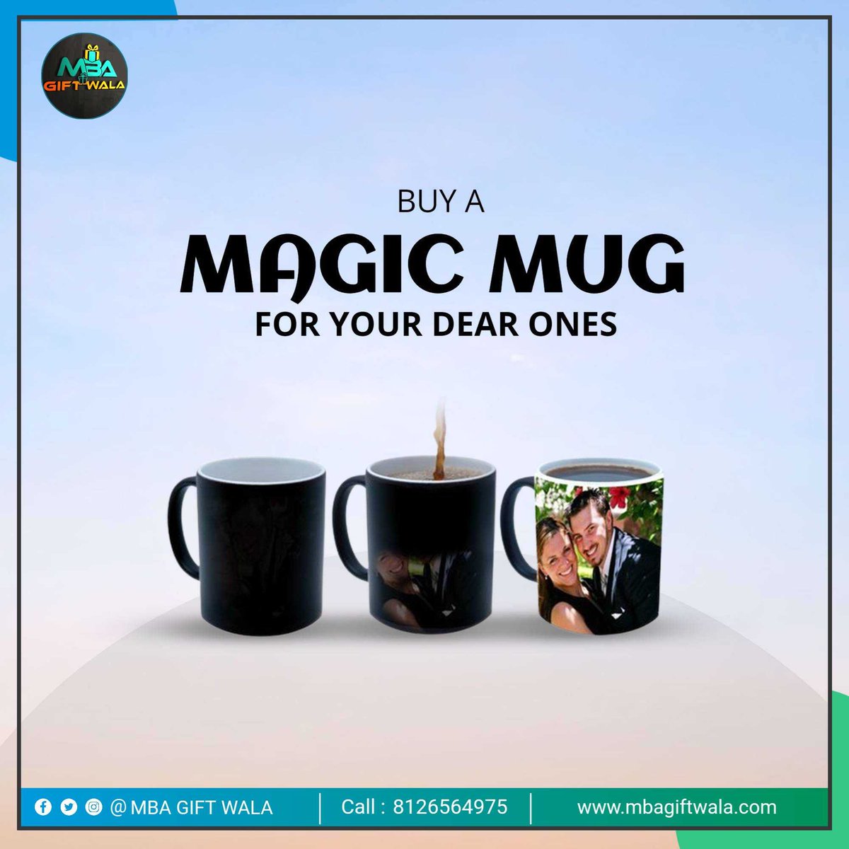 Customized Magic Mug | Black Magic Mug | MBA GIFT WALA | Personalized Coffee Mug | Trending Gift | Custom Mug | Magic Mug Gift | Unique Gift 

#magicmug #gift #customgift #customizedgift #personalizedgift #mbagifts #mbagiftwala #magicmuggift #coffeemuggift #giftsforher