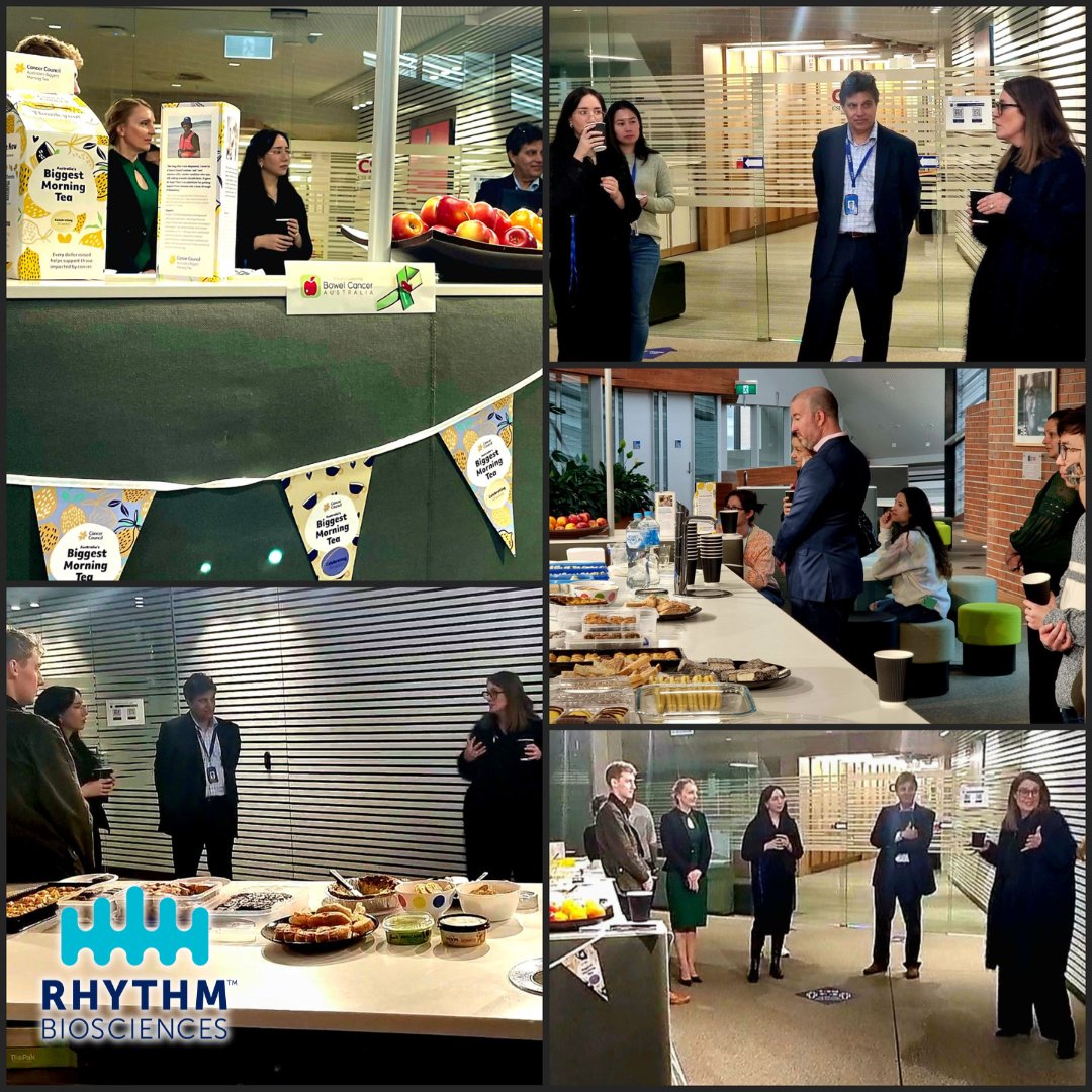 We held a #biggestmorningtea for @cancercouncil Stephanie from @bowelcanceraustralia, shared her story as a bowel cancer survivor and spoke of the importance of early detection, self-advocacy, and the myth that bowel cancer is an ‘old person’s disease’. #bowelcancerawarenessmonth