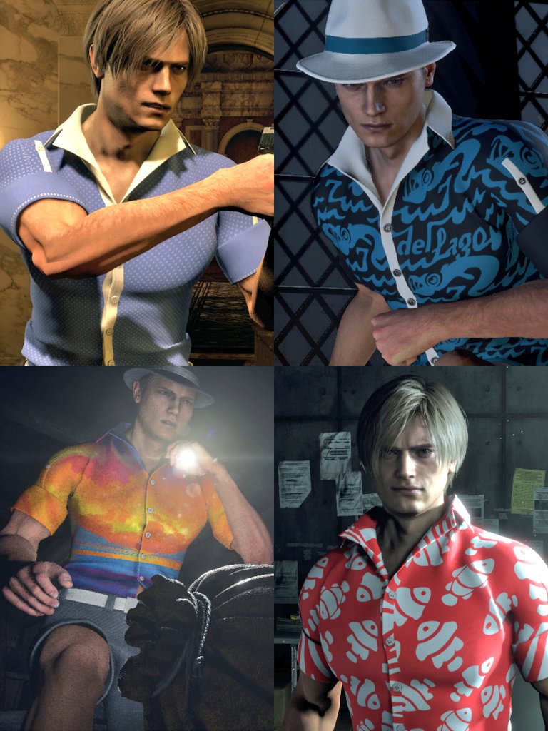 Leon's Vacation Outfits Mod 

#REBHFun #ResidentEvil #RE4 #ResidentEvil4Remake #バイオハザード