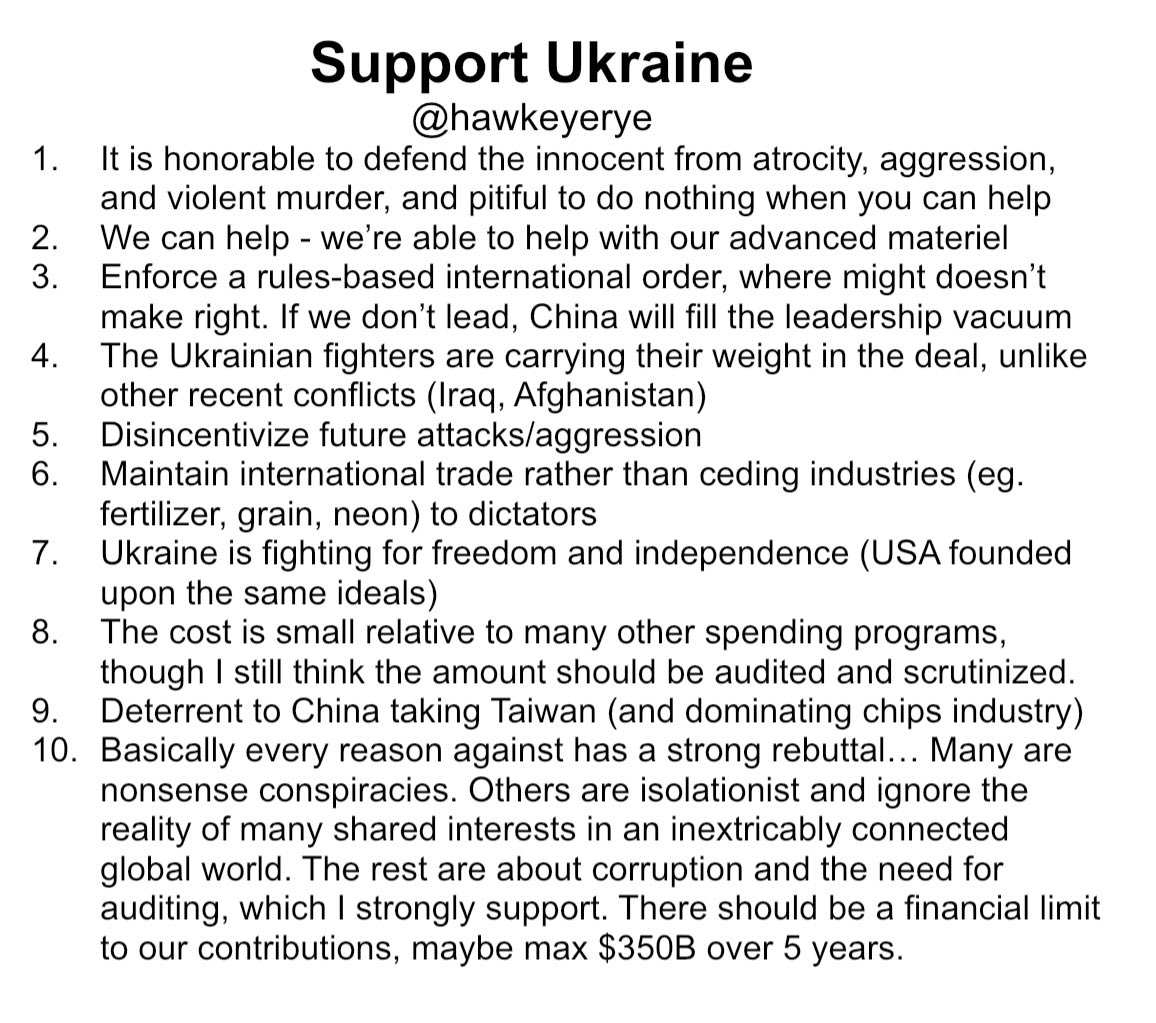 @jacksonhinklle Our GDP (23T) is over 100x theirs (200B). I guess communists don’t know the Good Samaritan story.