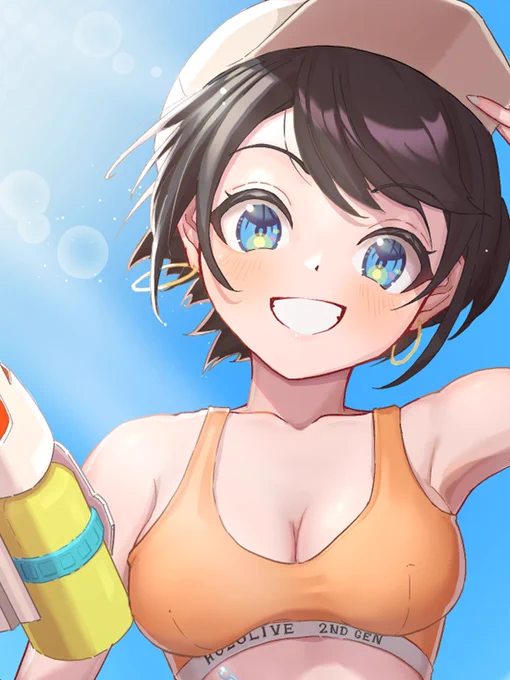#ほっぺの斜線は可愛い顔面アップverですお納めください 