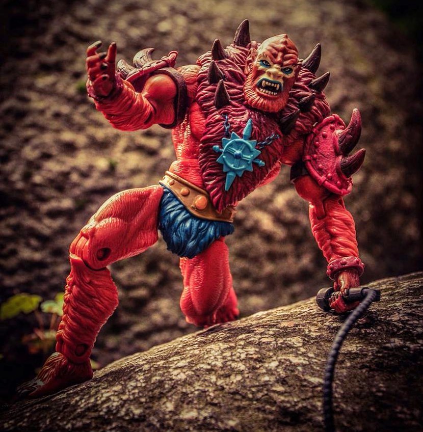 BEAST MAN ON THE ATTACK! #MOTU #MastersOfTheUniverse #actionfigures #Toycollector #toyphotography @motuc_photos_by_djansky
