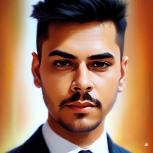 #AIArtworks 
#ArtificialIntelligence 
#Avatar 
#selfportrait