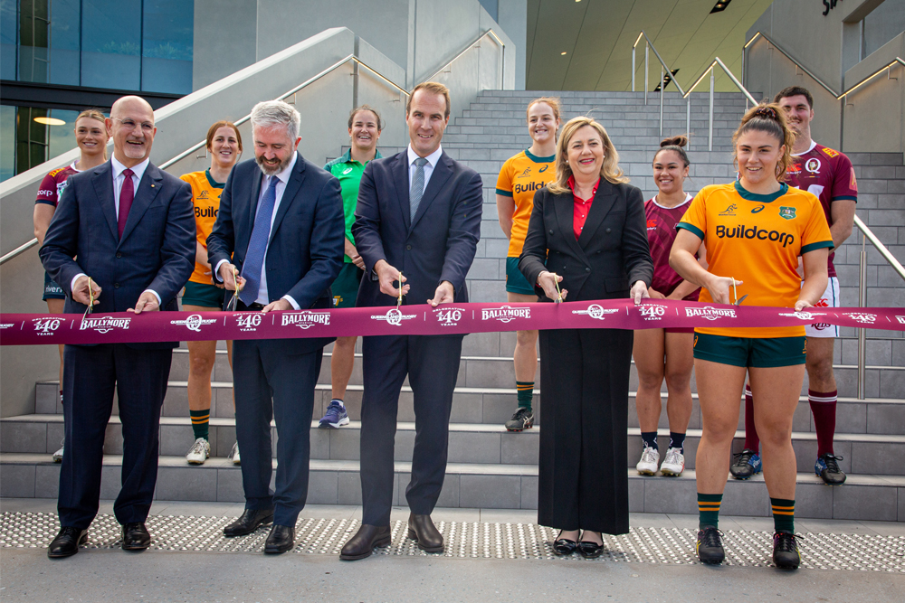The National Rugby Training Centre has been officially opened at Ballymore. Read more: shorturl.at/ejovI #WeStandForQueesland