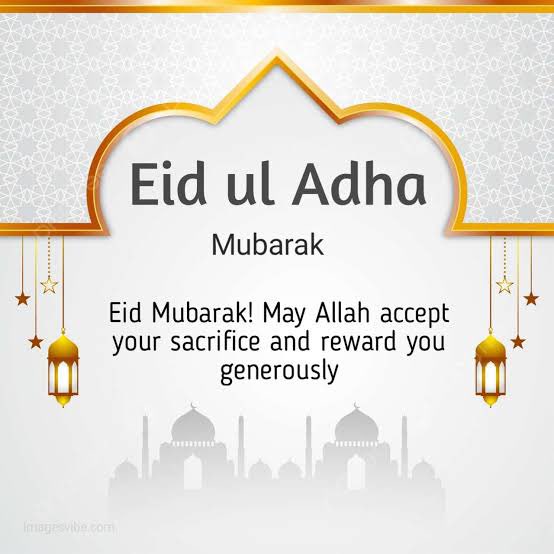 Eid Mubarak to all 
#EidAlAdha2023