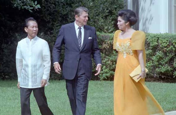 SaltAndReality's tweet image. In 1981, Just as how Imelda Marcos built The Coconut Palace for Pope JohnPaul 2's visit, Imelda also built the Palace in the Sky in Tagaytay for Ronald Reagan's visit. Located on top of Mt. Sungay, it was left unfinished after spending already $10M when Reagan cancelled his visit