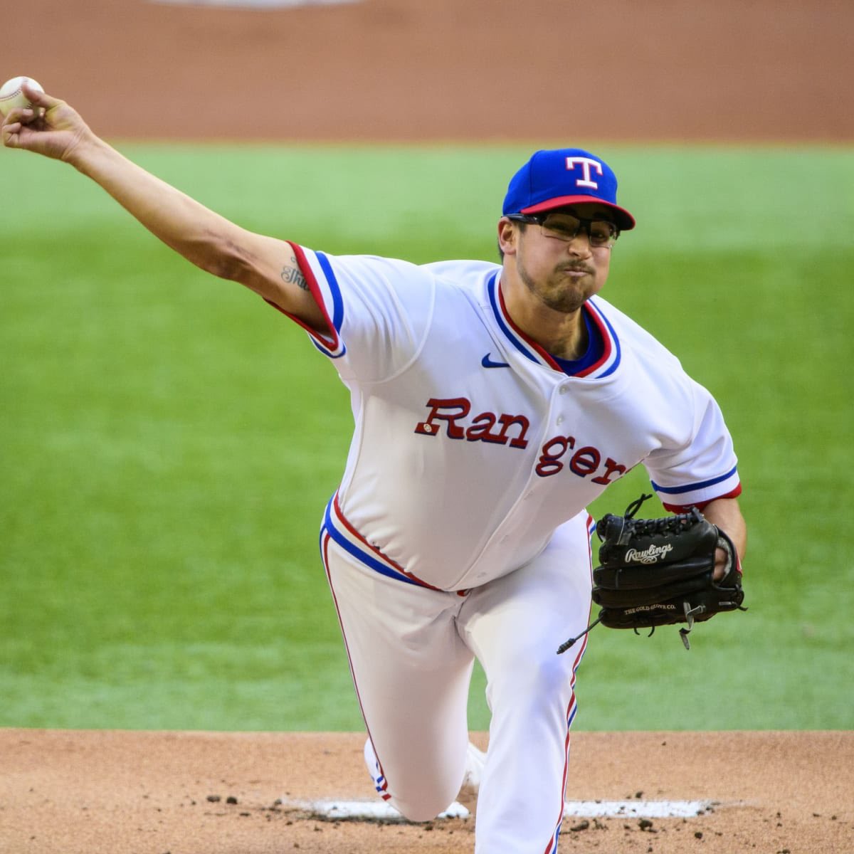 RangersInsiders's tweet photo. Dane Dunning should be an All-Star:

7-1 W/L
2.69 ERA
 
The numbers don’t lie. https://t.co/tfLr1pNBsY