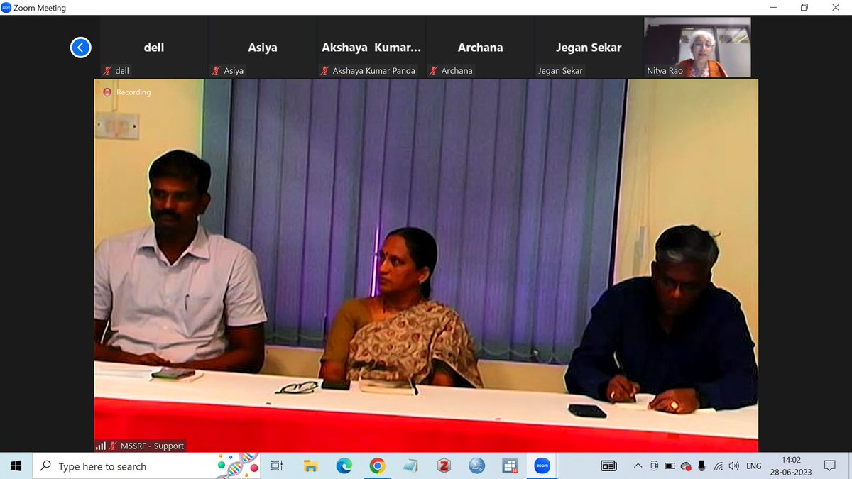 h_sekharr's tweet photo. Gained wonderful insights on neglected and underutilized species (like millets) &amp; their contribution to agri- sustainability, women's agency, food-nutrition-income security, &amp; value-chain amid climate change @mssrf Watchparty.
@nityarao63
@DrOliverking
@gopidina
@Rengalakshmi10 https://t.co/iZjoOzlYti