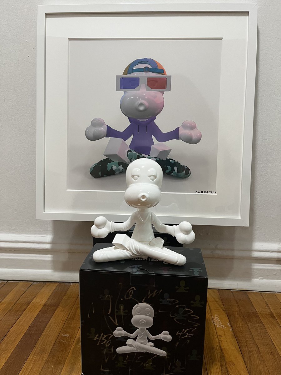 Don’t sleep on <a href="/456_club/">456 Collectors Club</a> truly bullish on the project and <a href="/ZeviG/">Zevi G</a> one of my favorite founders in the space what other projects give you sculptures and prints of your nfts 🤔
