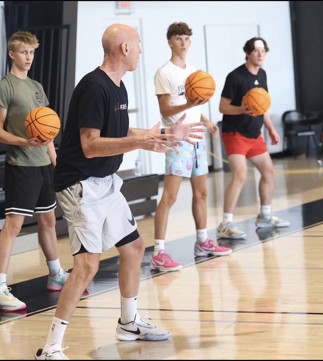 Went to work today with the NBA’s own <a href="/coachadkins/">David Adkins</a> !! It was a great time and he made me a better player today.