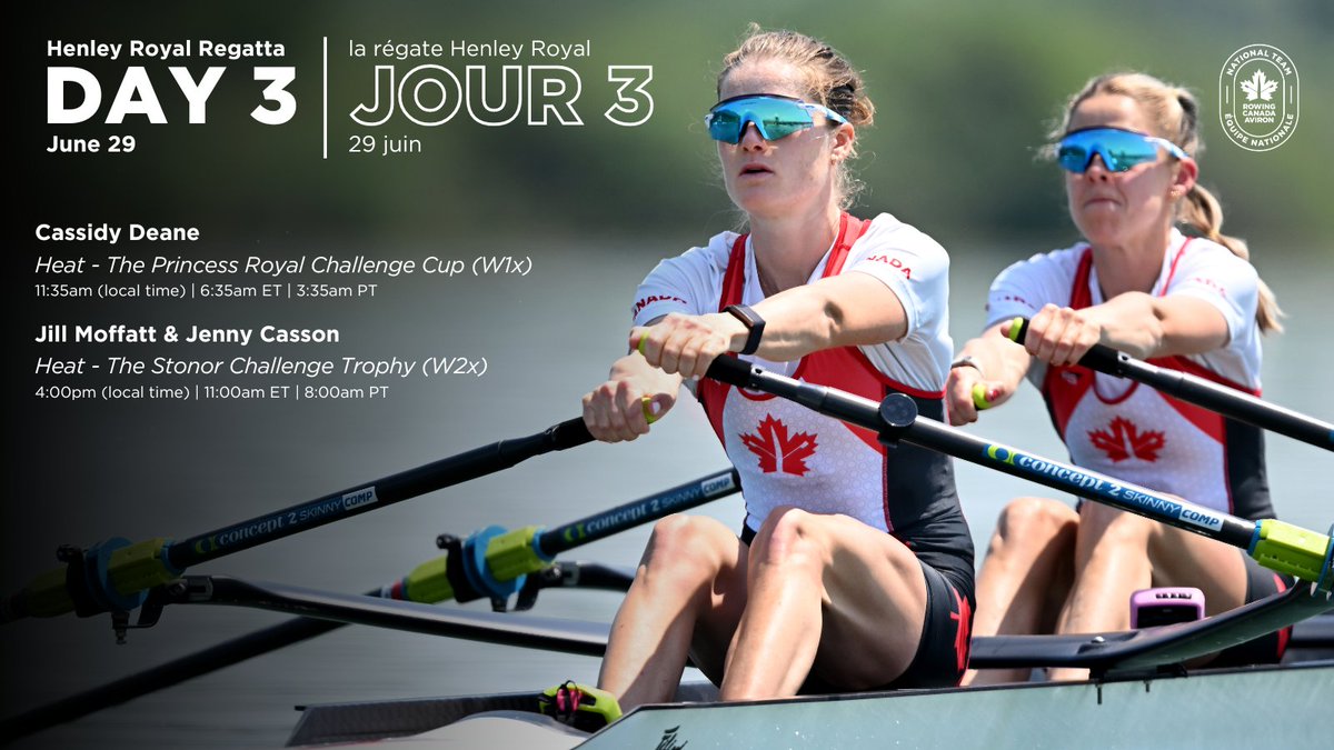 rowingcanada's tweet image. More of our National Team stars in action on Day 3 of the @HenleyRegatta 🤩🇨🇦
___

D'autres stars de notre équipe nationale en action lors de la troisième journée de la @HenleyRegatta 🤩🇨🇦

#UnitedByWater #RowingCanadaAviron #HRR #HRR23