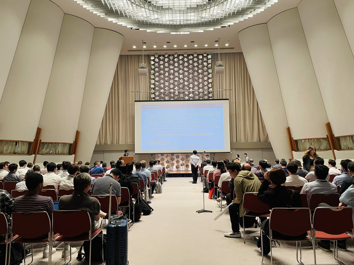 #oralpresentation
#talksession
#transducers2023 
#finalday 

#internationalconference #actuators #kyoto #transducers #ICCKYOTO #Solidstatesensors