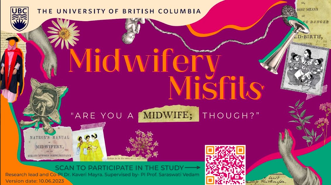 📣Midwifery Misfits

Have you ever been asked, ‘Are you a midwife, though?’, if you feel like a misfit in midwifery, if your ideas are misfitting- please take this quick #MidwiferyMisfits survey. 👩🏽‍💻🧑🏼‍💻

Use this link or scan the QR code. 🤝🏾

ubc.ca1.qualtrics.com/jfe/form/SV_0H… 

Share it 💜