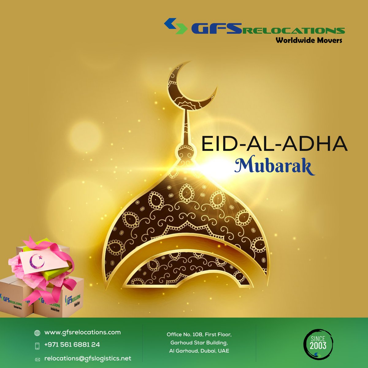 Eid al-Adha Mubarak!
May the blessings of this sacred occasion fill your life with joy, peace, and prosperity.

#EidAlAdha #EidMubarak #FeastofSacrifice #BlessingsOfEid #JoyOfEid #EidCelebration #EidGreetings #EidFamilyTime #EidLove #EidBlessings #EidSpirit #EidJoy