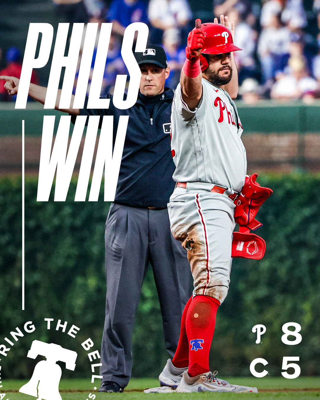 Phillies at Cubs / Twitter