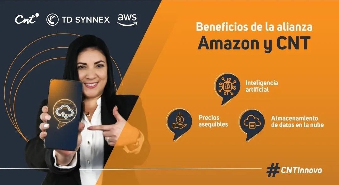 luisantonio_r's tweet photo. Inteligencia artificial, precios asequibles y almacenamiento de datos en la nube son otros de los beneficios que te trae la alianza lograda entre la @CNT_EC y Amazon.
#CNTInnova #RentabilidadSocial #CámbiateaCNT #Beneficios #Ventajas https://t.co/KKRxmz0uQU