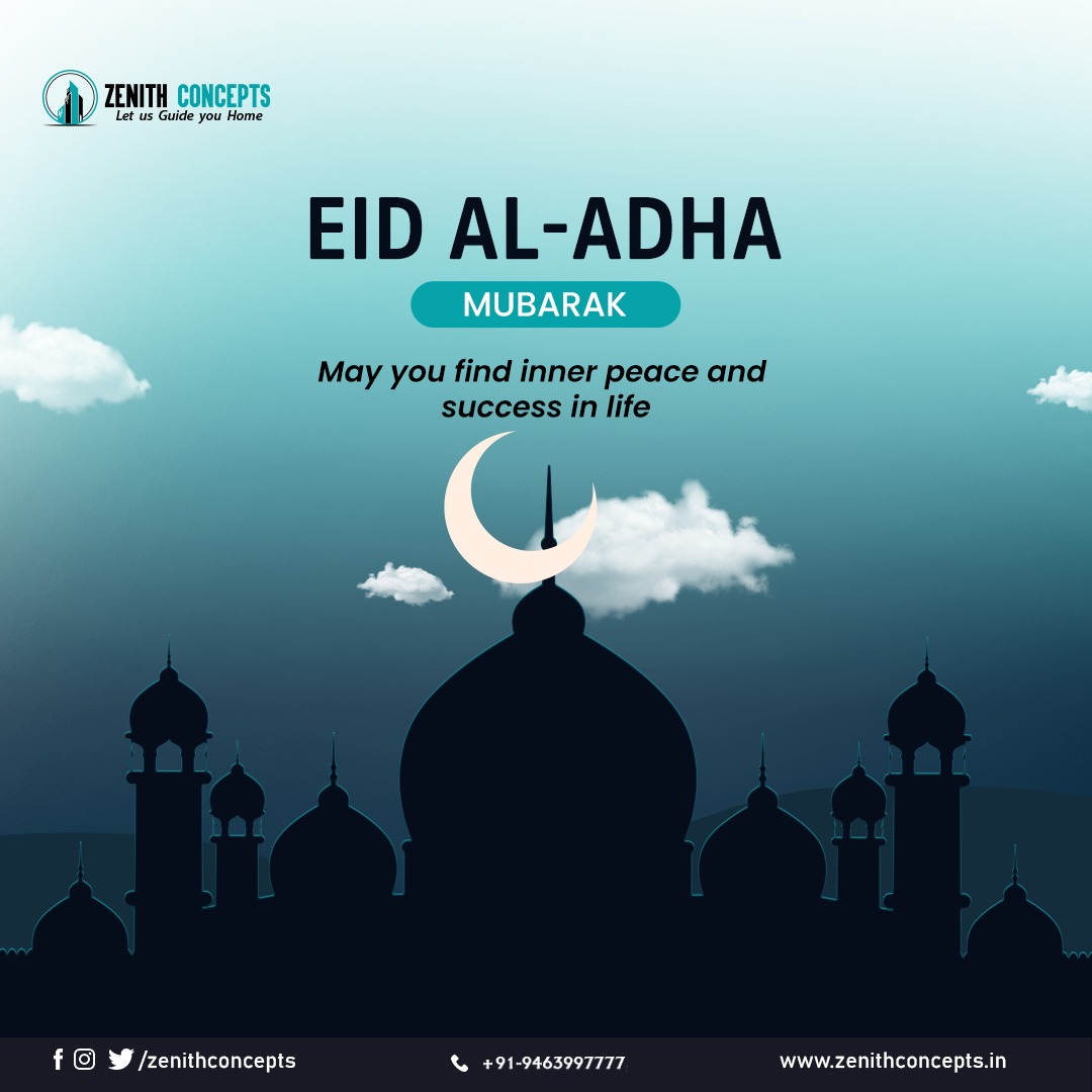 ConceptsZenith's tweet photo. Wishing you all and your family a cheerful and memorable celebration. Eid Mubarak!

#ZenithConcepts #construction #realestate #realestate #investment #property #eidaladha #eid #eidmubarak #eiduladha #happyeid #bakraeid #iduladha https://t.co/MumUIWV3rk