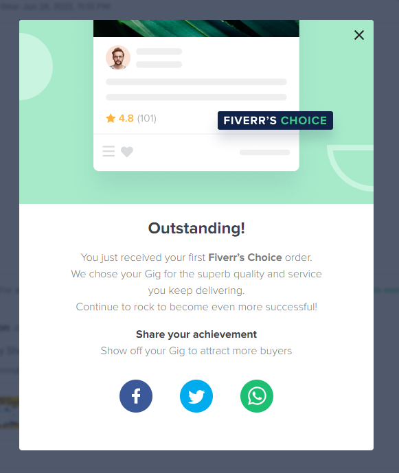 imshaamimh's tweet photo. Ok this just made my day. #Fiverr listed my Gig as “Fiverr’s Choice”!

Thanks @fiverr https://t.co/dU9PWTl97C