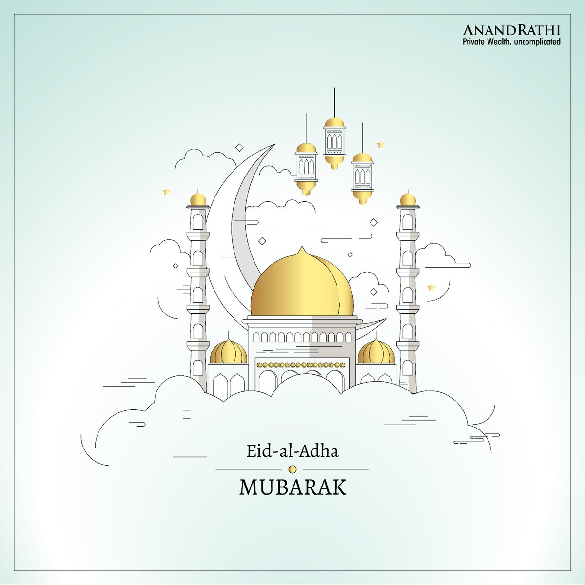 #eidaladha2023 #eidmubarak

𝐖𝐢𝐬𝐡𝐢𝐧𝐠 𝐘𝐨𝐮 𝐀𝐥𝐥 𝐀 𝐇𝐚𝐩𝐩𝐲 𝐄𝐢𝐝-𝐚𝐥-𝐀𝐝𝐡𝐚

Know more: anandrathiwealth.in/landing

#mathematicalrevolution #Anandrathiwealth #uncomplicated #makeithappen #financialplanning #wealthmanagement #mutualfunds #anandrathiwealth #investment…