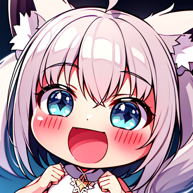 ochibi_holo's tweet photo. ちびフブキーーー！！

#ししらーと #SSRB #AIgirl https://t.co/4KtYngpGFr