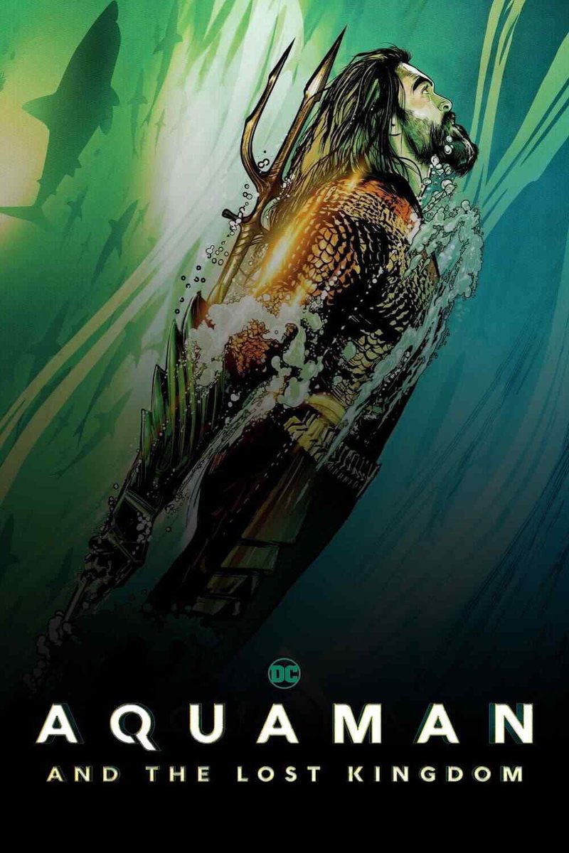 Aquaman and the Lost Kingdom (12/20/23)

James Wan proved himself beyond capable with the first film, to this day one it remains one of the best looking CBMs ever made. In a modern world plagued by unpolished visuals from overworked VFX artists, I’m hoping this is a visual treat.