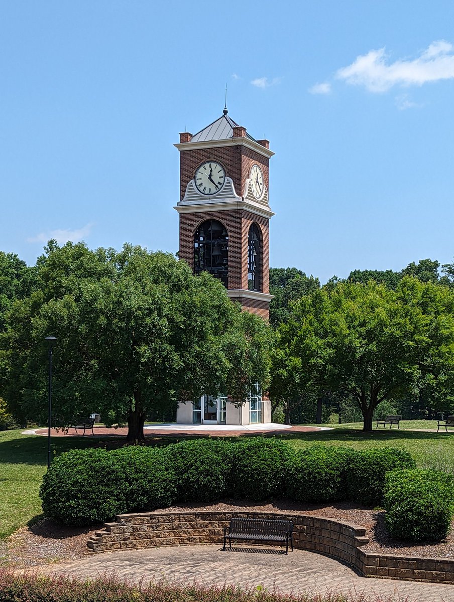 Day 3/School 7 - @gardnerwebb
Thank you for a great event. 
Fun facts:
Started as Boiling Springs HS
Ranked #1 safest college in NC
Popular majors: Nursing, Business, Psychology

#NCICU #northcarolina #campustour #collegeadmissions #iec #BoilingSprings #faithbased