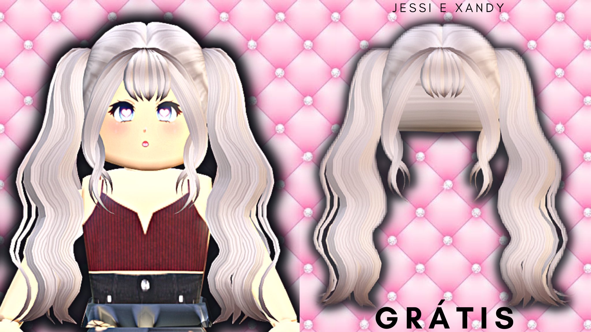 NOVO CABELO LIMITED GRÁTIS NO ROBLOX! 😍 #limitedgratisroblox #robloxi