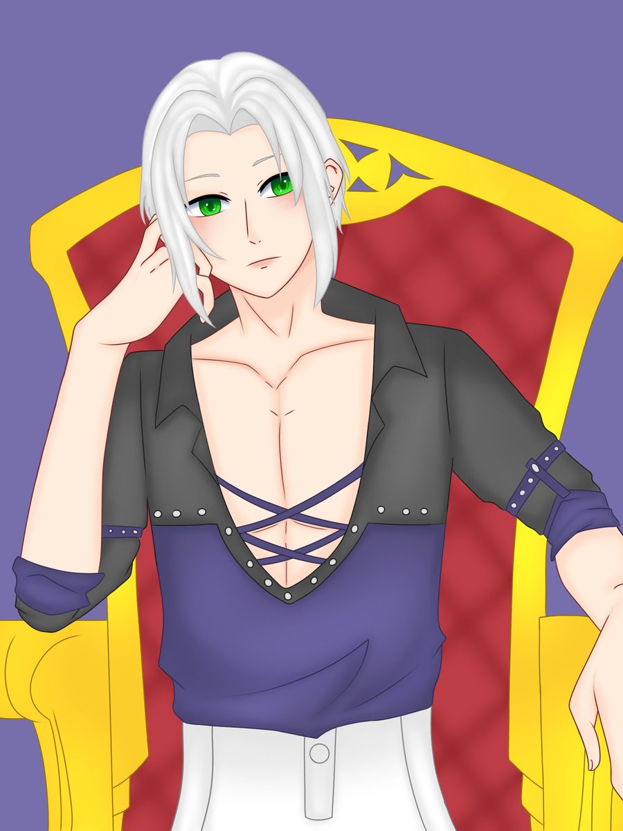 My #oc 👀👀👀

Still looking for #artmoots!

Tags:
#digitalart #OC #art #artistsontwitter #artist #drawing #villain