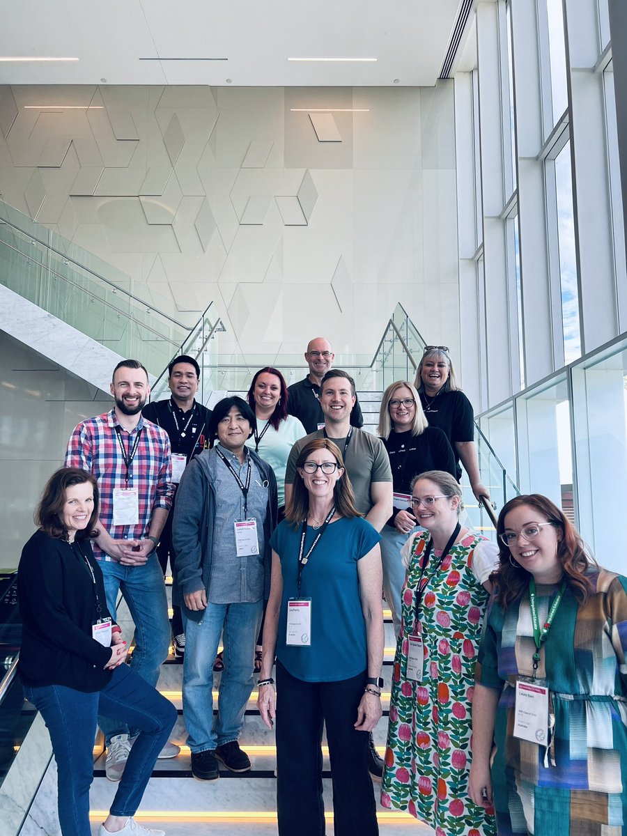 Wonderful to get a photo at #ADE2023 of some of the many wonderful #appleEDUchat hosts over the past 3 years. Blessed to have worked with these amazing educators!