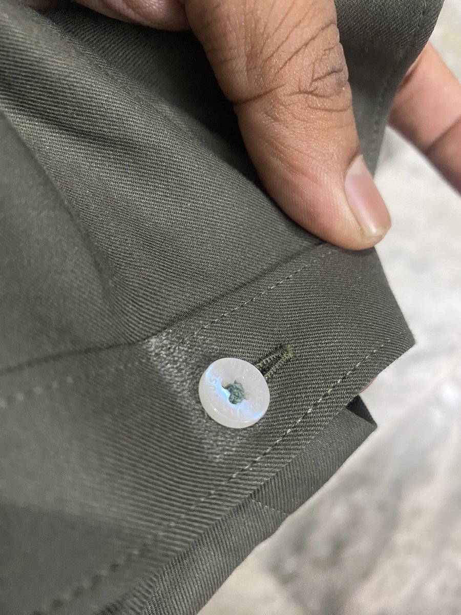 NymRay's tweet photo. @VanHeusenInd yesterday I buy but I’m very disappointed #stain https://t.co/RidduhBm3j