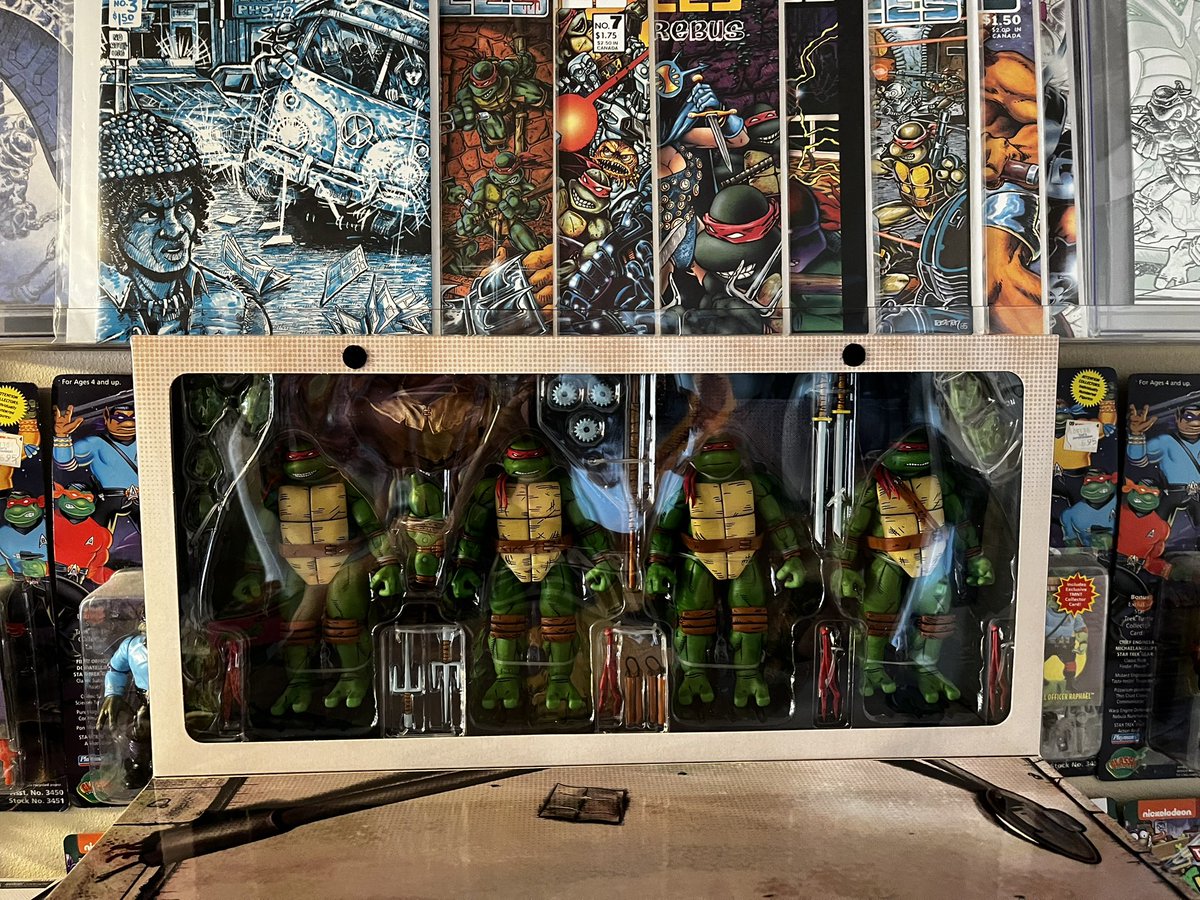 Great looking figures! #tmnt #actionfigures #target #comics #toycollector #toys