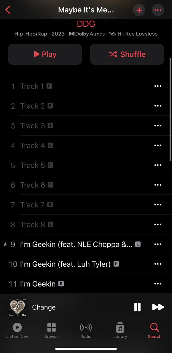 Tr3Way007's tweet image. bruh wild’n fa having it on repeat on the tape