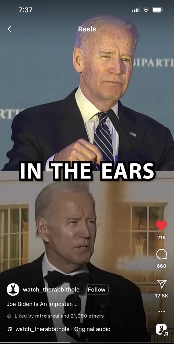 EvolveTV's tweet photo. @catturd2 It’s not the original Joe https://t.co/rQilDKp9nx