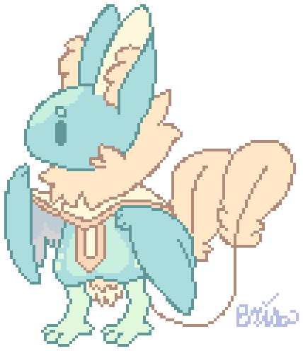 Brisa9908's tweet photo. Yes, another pixel chibi, because why not also this was my first time drawing a birdfolk :>
#birdfolk #furry #furryart #art #notmine #oc #pixel #chibi #blue https://t.co/UVlyUBlUZy