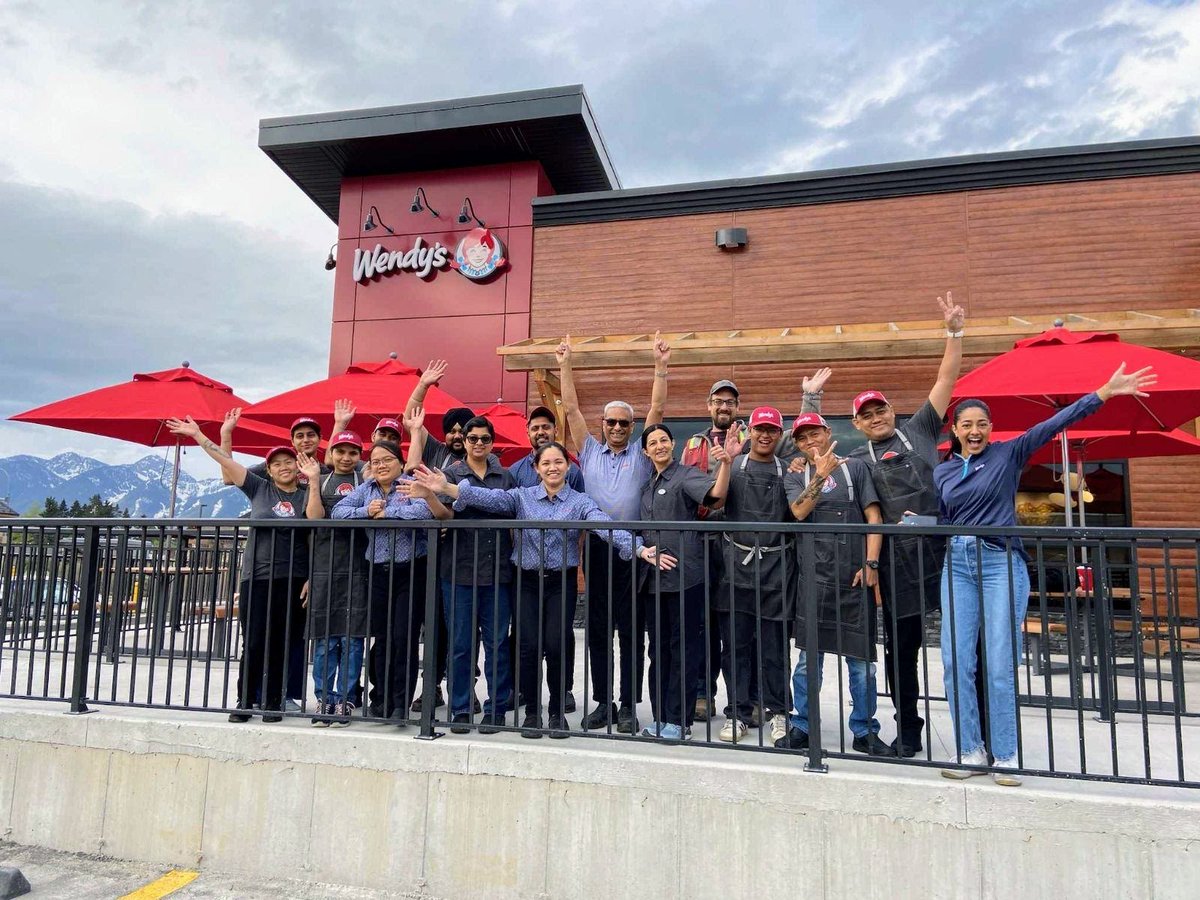 [Fernie] The new Wendy's Restaurant on the east side of Fernie is now up and running. The restaurant which opened in March is owned by Mebs and Rose Sorathia. Marjorie is the general manager at the location and her fellow managers include CJ, Jessica and Sheryle.