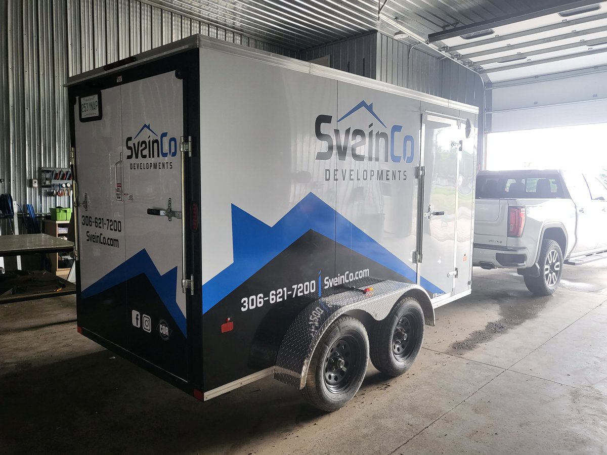 SourceMike's tweet image. Did a decal job for @sveinco today.