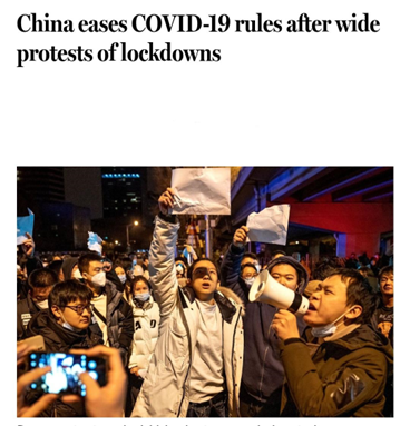 ChangJiao4's tweet photo. Xi Jinping does not care about the crumbling economy of the country, so instead of improving the country's economy, he is engaged in establishing his dictatorship, which is the reason why protests are increasing in the country #ChinaRevolution #ChinaCovidProtests https://t.co/iT3tWLgcVk