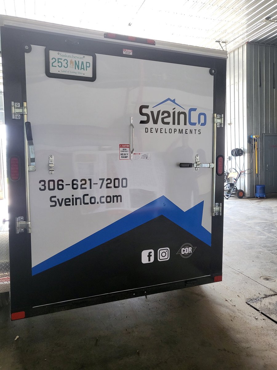 SourceMike's tweet image. Did a decal job for @sveinco today.