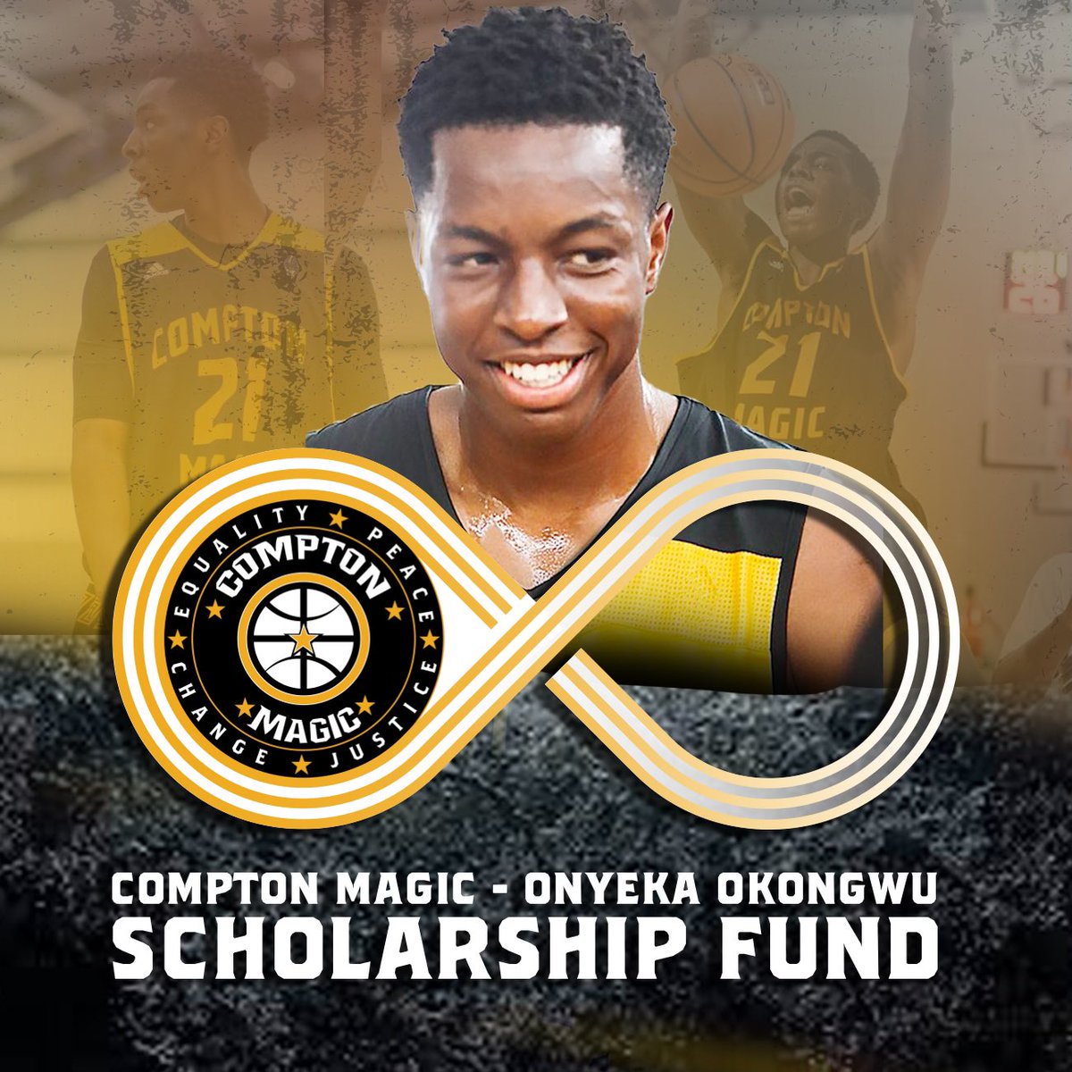 .<a href="/Compton_Magic/">Compton Magic</a> Onyeka Okongwu
Scholarship Fund 🖤
So Proud of <a href="/BigO21_/">Onyeka Okongwu</a> and his Commitment to the Community. Just Continues to Grow in his quest to Help Others <a href="/ATLHawks/">Atlanta Hawks</a> 
Lead. Inspire. Advance.  
<a href="/CoachT_Miller/">Tony Miller</a> <a href="/DreDay_RV_Zoo/">Andres Arvizu</a> <a href="/FrankieBur/">Frank Burlison</a> <a href="/zebrasmike/">michael barnett</a> <a href="/AlisonReinholt/">Alison Reinholt</a> <a href="/Wootten_Camp/">Coach Wootten's Basketball Camp</a>