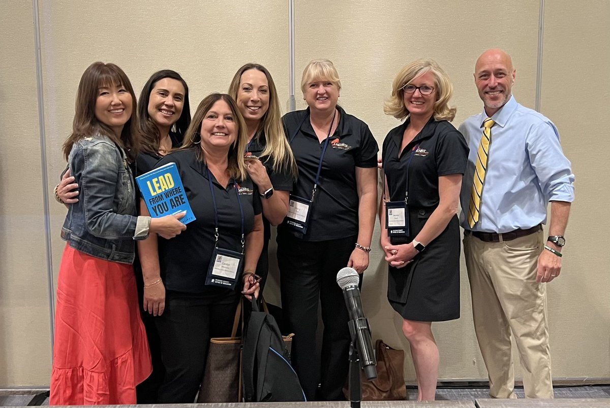 #MenifeeUSD Ed Services is learning together at RCOE’s Ed Services Summit.  A heartfelt thank you goes out to our keynote speaker, Dr. Joe Sanfelippo, who left us inspired and motivated to create a leadership culture of intention, connection and direction.