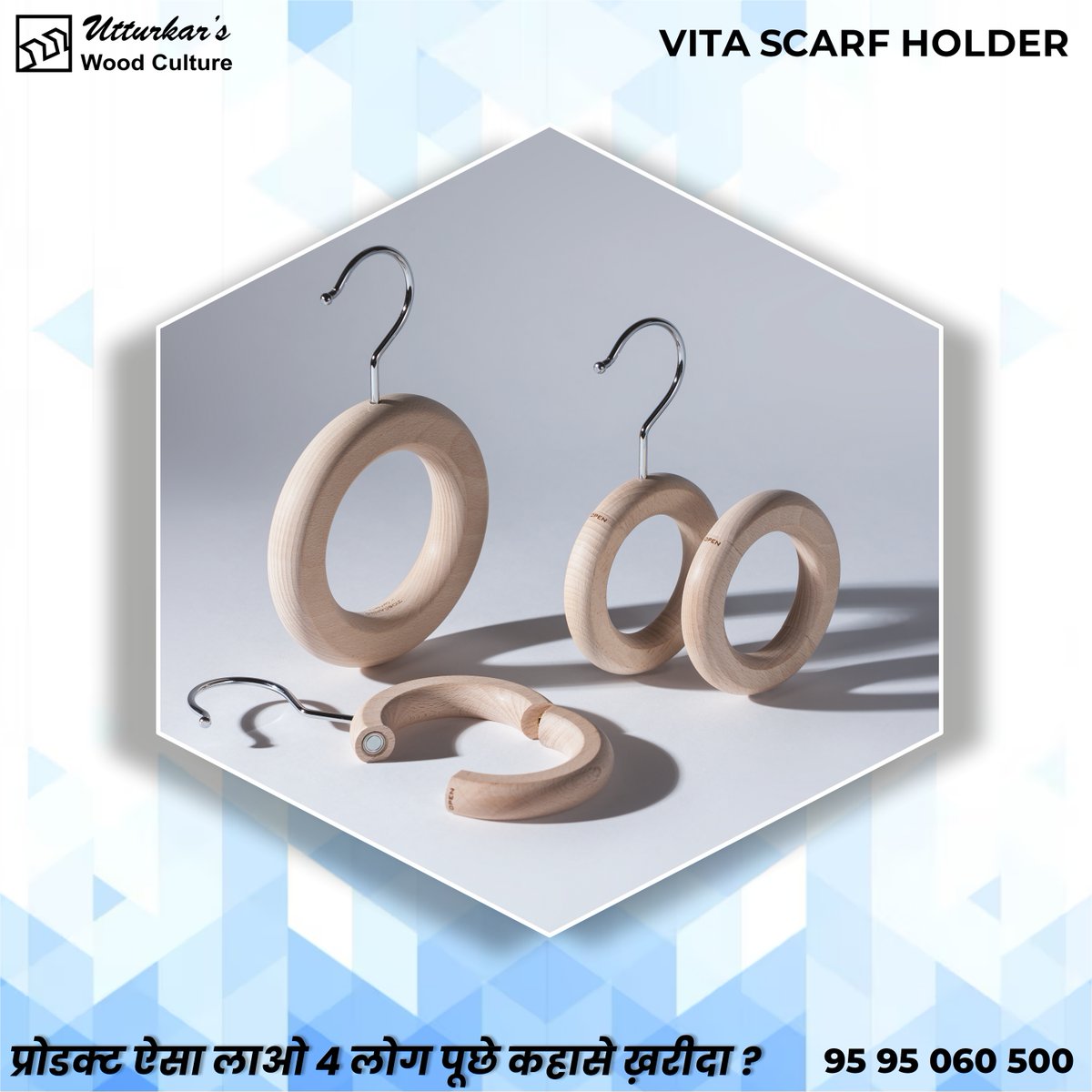 utturkars's tweet image. Contact 9595-060-500 or Email marketing@utturkars.co.in

#vistascarfholder #scarfholder #closetstorage #neatandtidy #fashionablestorage #wardrobeessentials #wardrobeaccessories #closetessentials #accessorizeinstyle #tarekutturkar #UtturkarsWoodCulture #trending #foryou