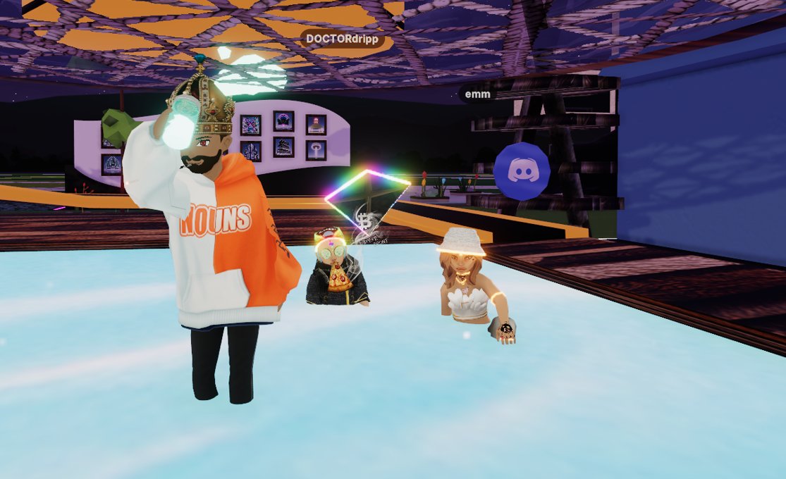 I found <a href="/DOCTORdrippNFT/">DOCTORdripp</a> and <a href="/em_DCL/">emmmeta</a> in the <a href="/StillMoreMnstrs/">Still More Monsters</a> Hut tub having fun, Naturally I had to take a sample! The Bathwater seems to be reacting to <a href="/DOCTORdrippNFT/">DOCTORdripp</a> and <a href="/em_DCL/">emmmeta</a>

Going back to the lab to see what I can make of this. I will let you guys know what I find out!👨‍🔬⚗️