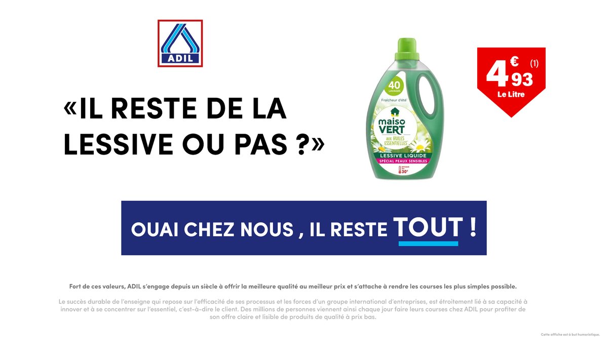 GraphicBanger's tweet photo. " Il reste de la lessive ou pas ? " IL RESTE TOUT !
#Aldi #Emeutes #Aulnay #Lessive 🧼 https://t.co/lEeKrWajOX