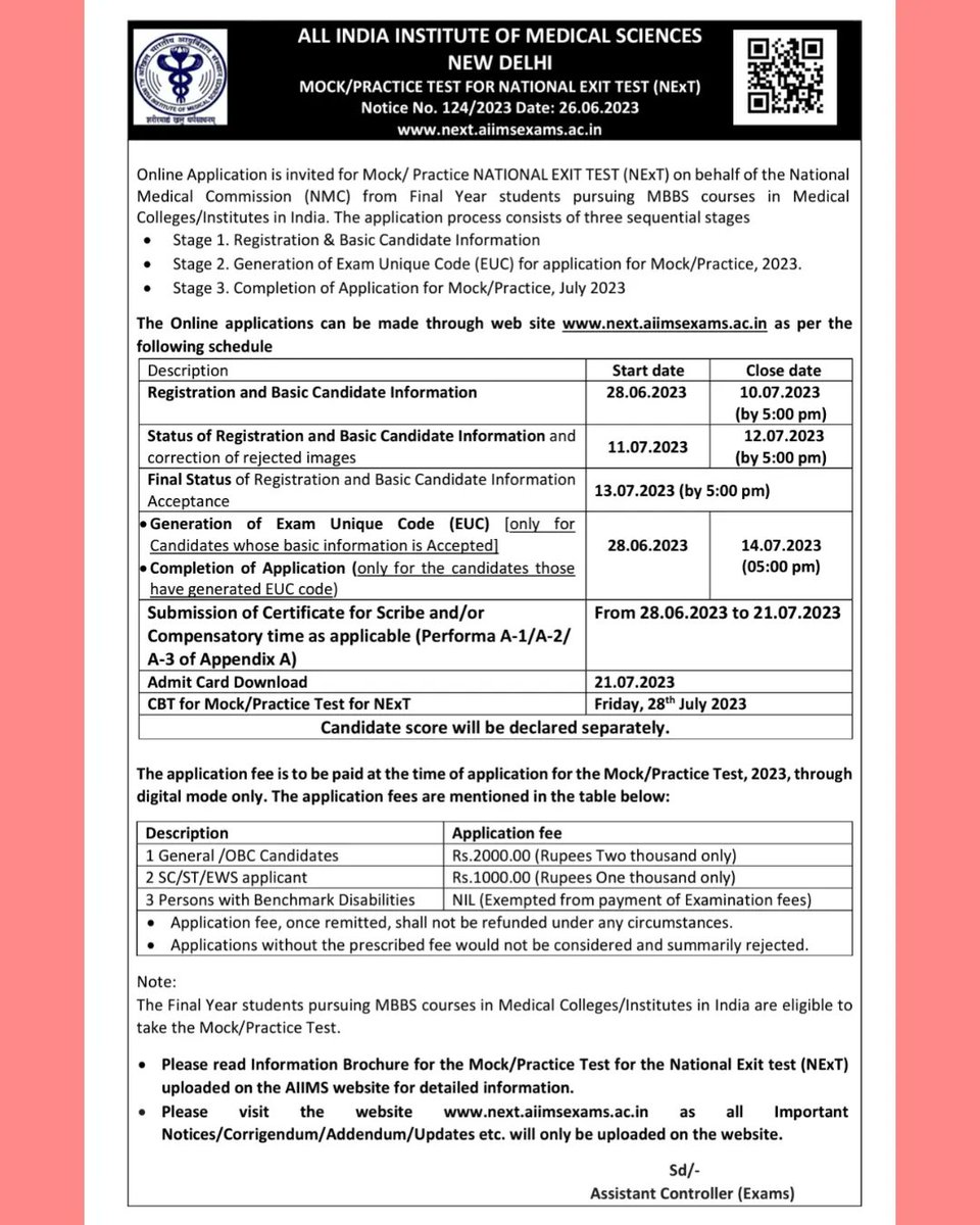 boneteacher's tweet photo. 😳 ₹2000 for a mock exam! 🤷🏻🤦🏻

#NEXT #NEETPG https://t.co/pQwdIPZ09I